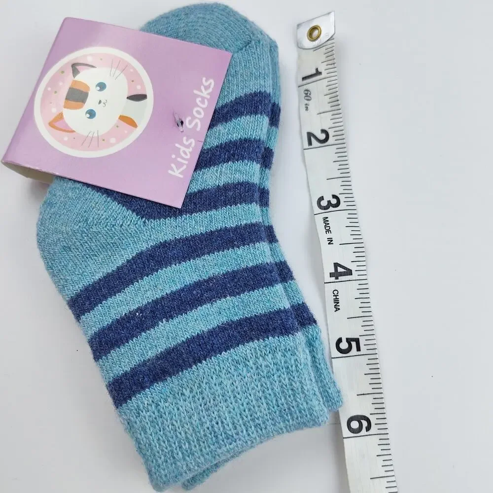 Boys Blue Wool Dino & Car Socks Pack of 5 NWT